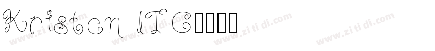 Kristen ITC字体转换